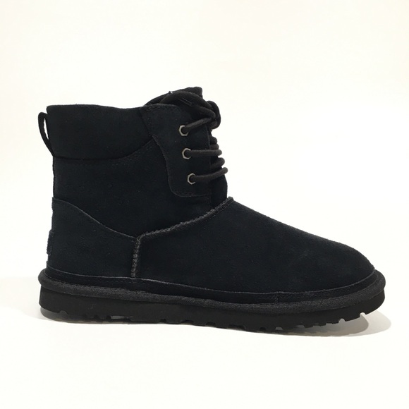 UGG NEUMEL HIKER LINED BOOTS -BLACK SUEDE -WOMEN’S US 12 -NEW - Picture 2 of 8